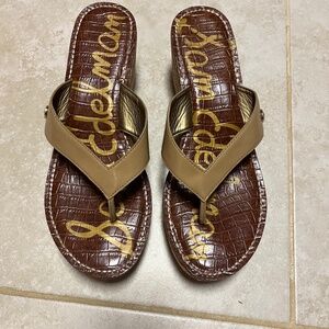 Sam Edelman Platform Thong Sandals